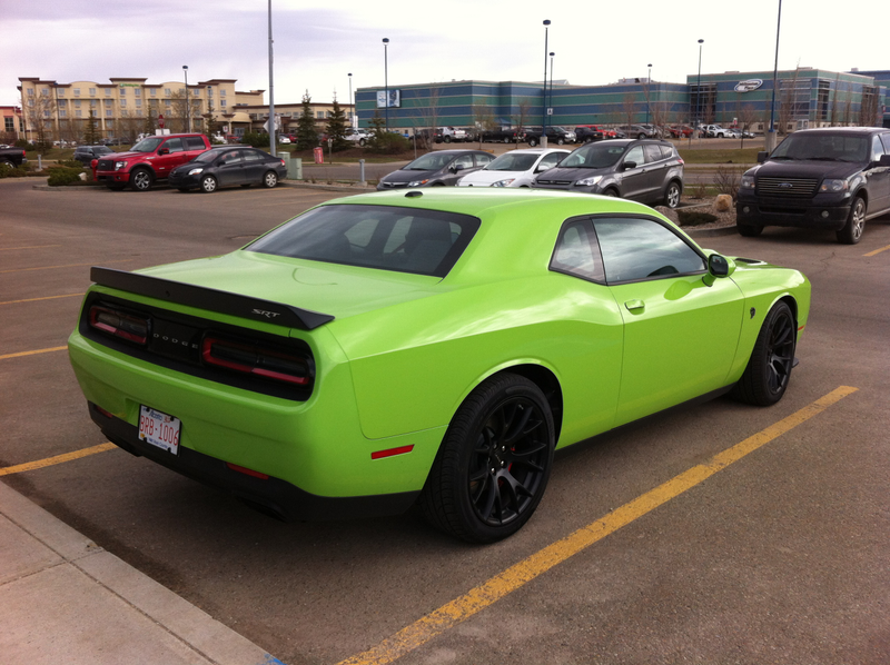 Illustration for article titled Spotted In Edmonton: Hellcat Edition.